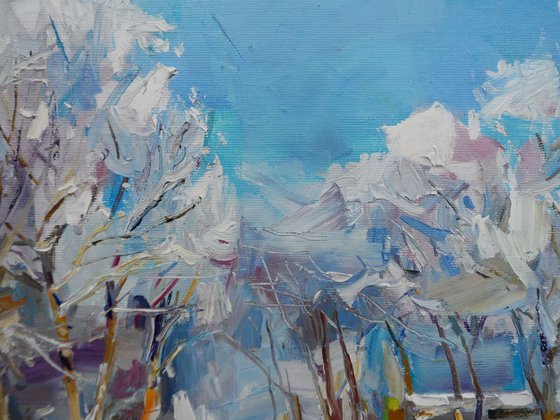 " Winter morning "