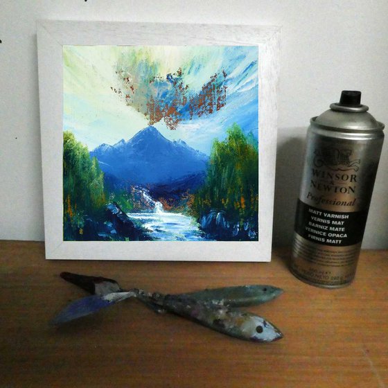 high Mountain gorge