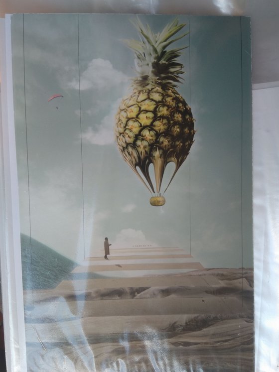 Pineapple Hot Air Balloon - Small