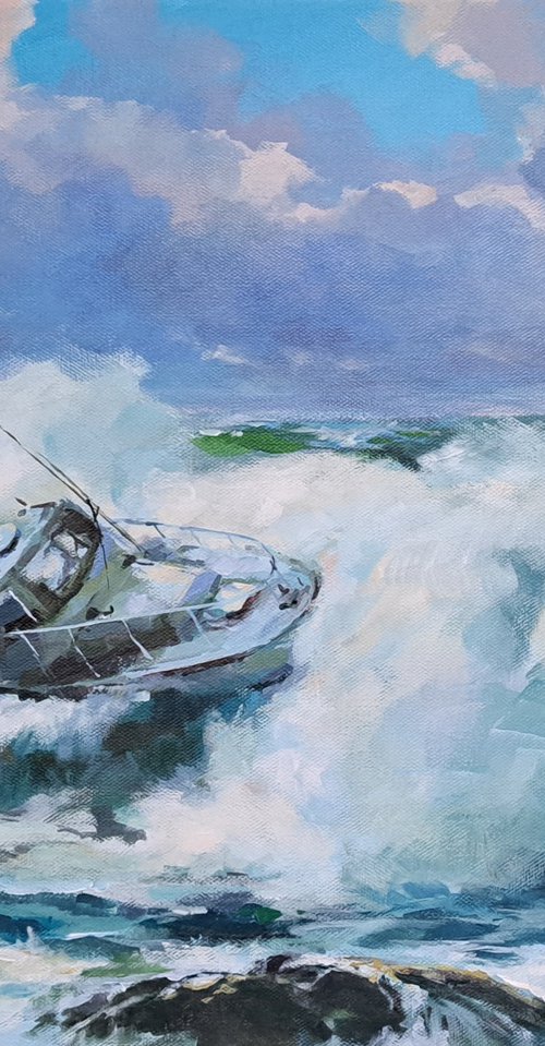 Wave over wave by Alexander Koltakov