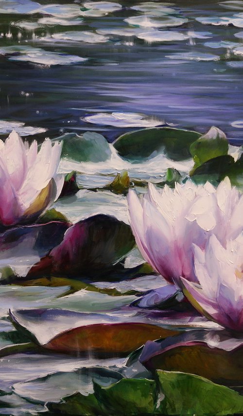 "Water lilies" by Gennady Vylusk