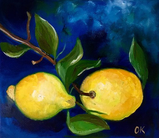 LEMONS.. Still life.#5