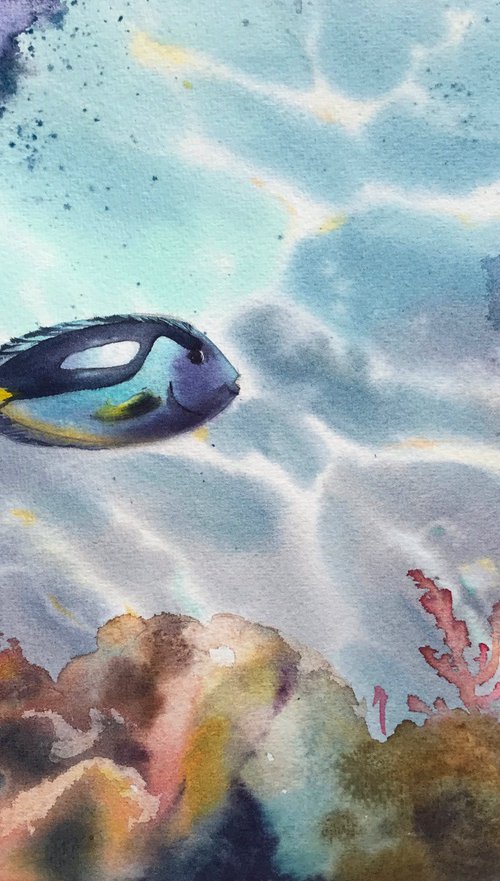 Undersea world #10 by Eugenia Gorbacheva