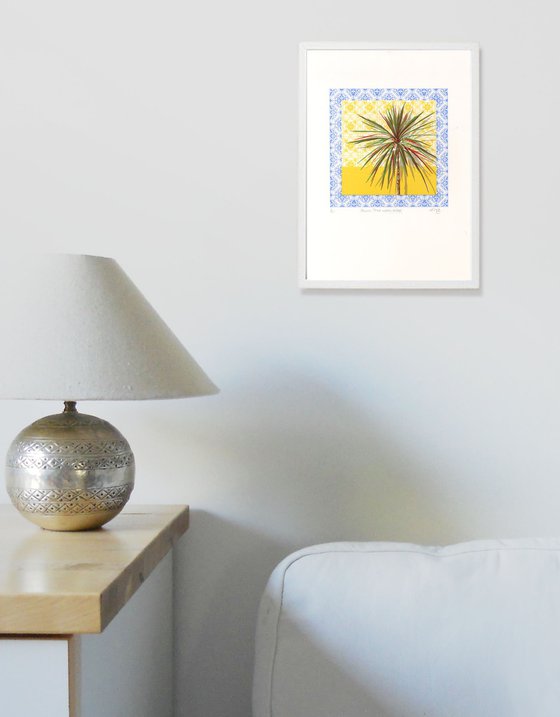 Palm Tree with tiles