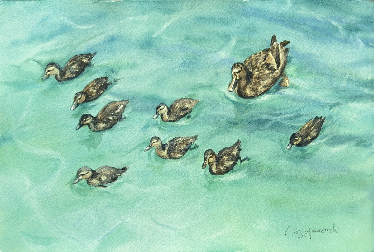 Impressionistic Watercolour , Let