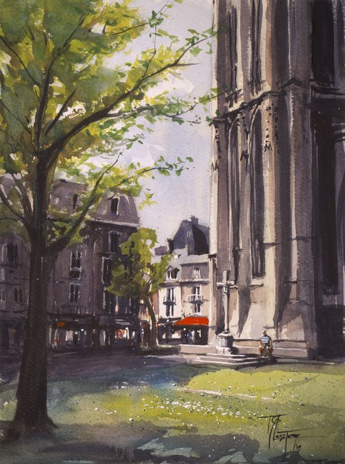Eglise Saint-Jacques by Tyl Destoop