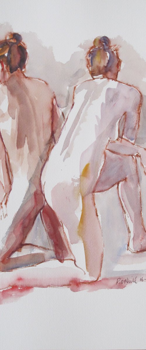 female nude 2 poses by Rory O’Neill