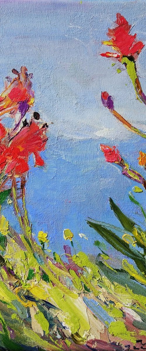 A moment of summer. Fiumicino by Helen Shukina