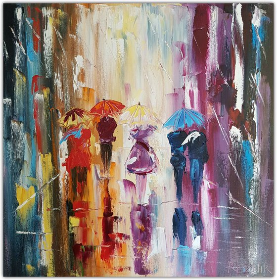 Rainy day 50*50 cm