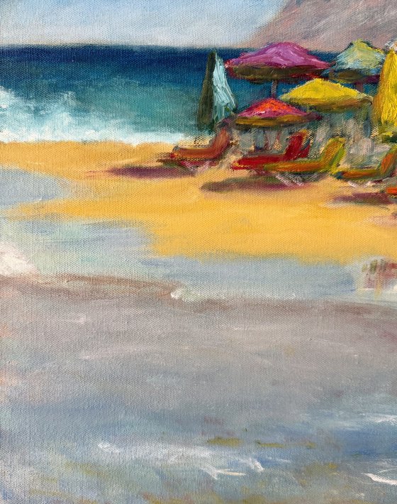 The sun and the sea