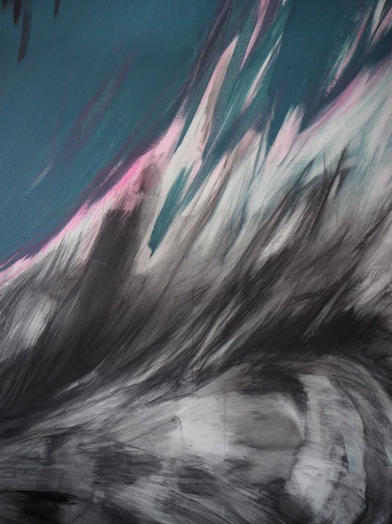 Burning hyena