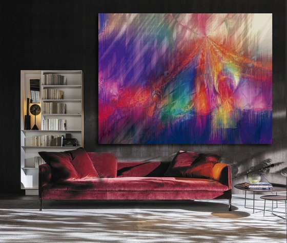 Líneas 3/XL large original artwork