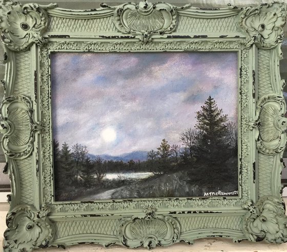 MOUNTAIN MOONLIGHT # 2 by K. McDermott (SOLD)