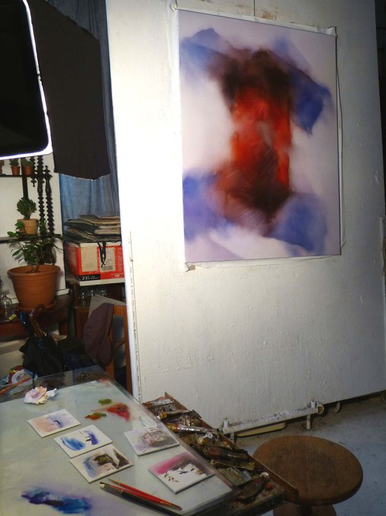 Insurrection 2, oil on canvas 116x89