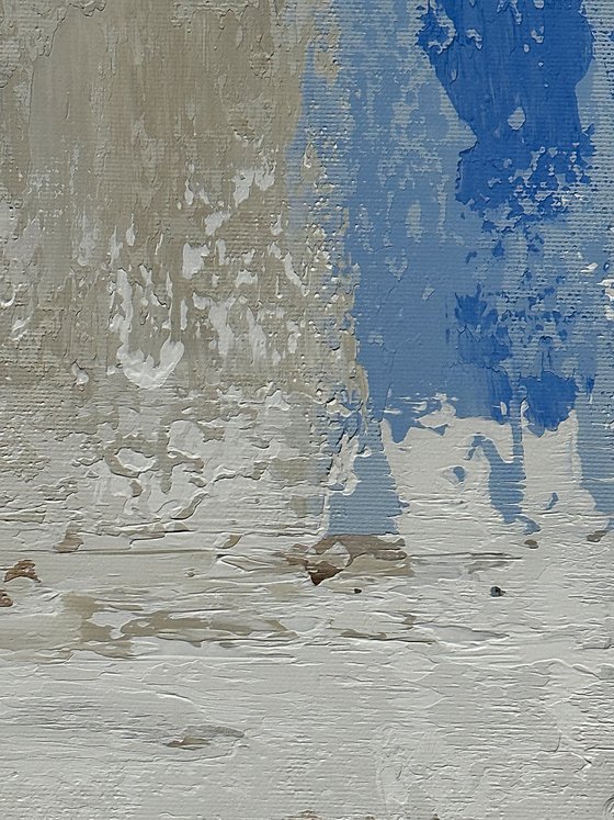 Blue Structural Passage Diptych set