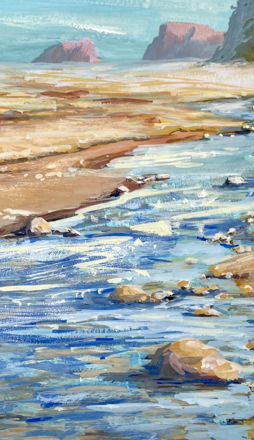 Heading Out to Sea by Cheryl Mathieson