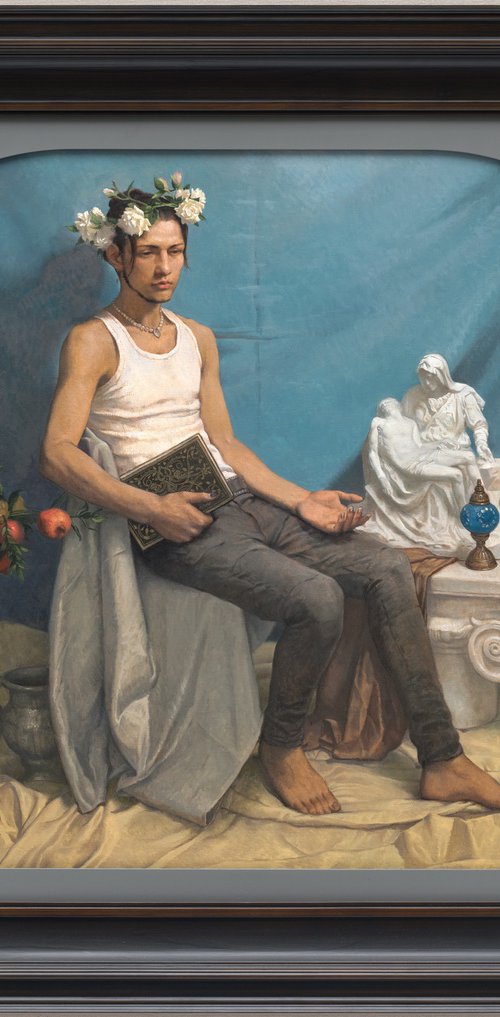 Faruk in a Garland by RuoShen