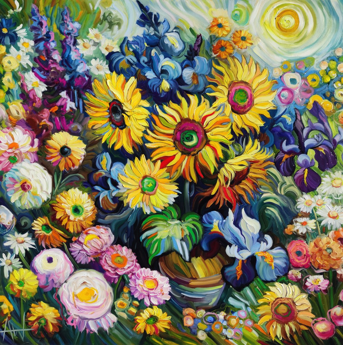 The Sunshine Patch of Van Gogh by Angie Wright