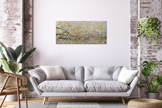 Dreamland - Abstract - Acrylic Painting - Canvas Art - Wall Art - Flower Painting - Ready to Hang