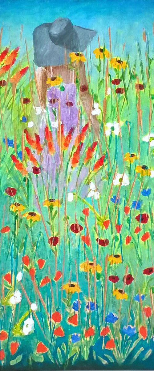 A Walk in the Garden by Lisa Mann