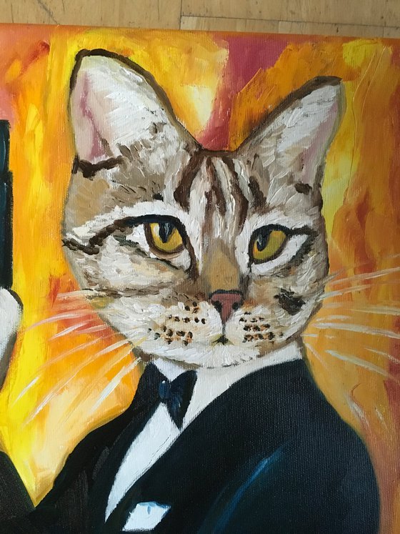 Troy The Cat  James Bond 007 #2