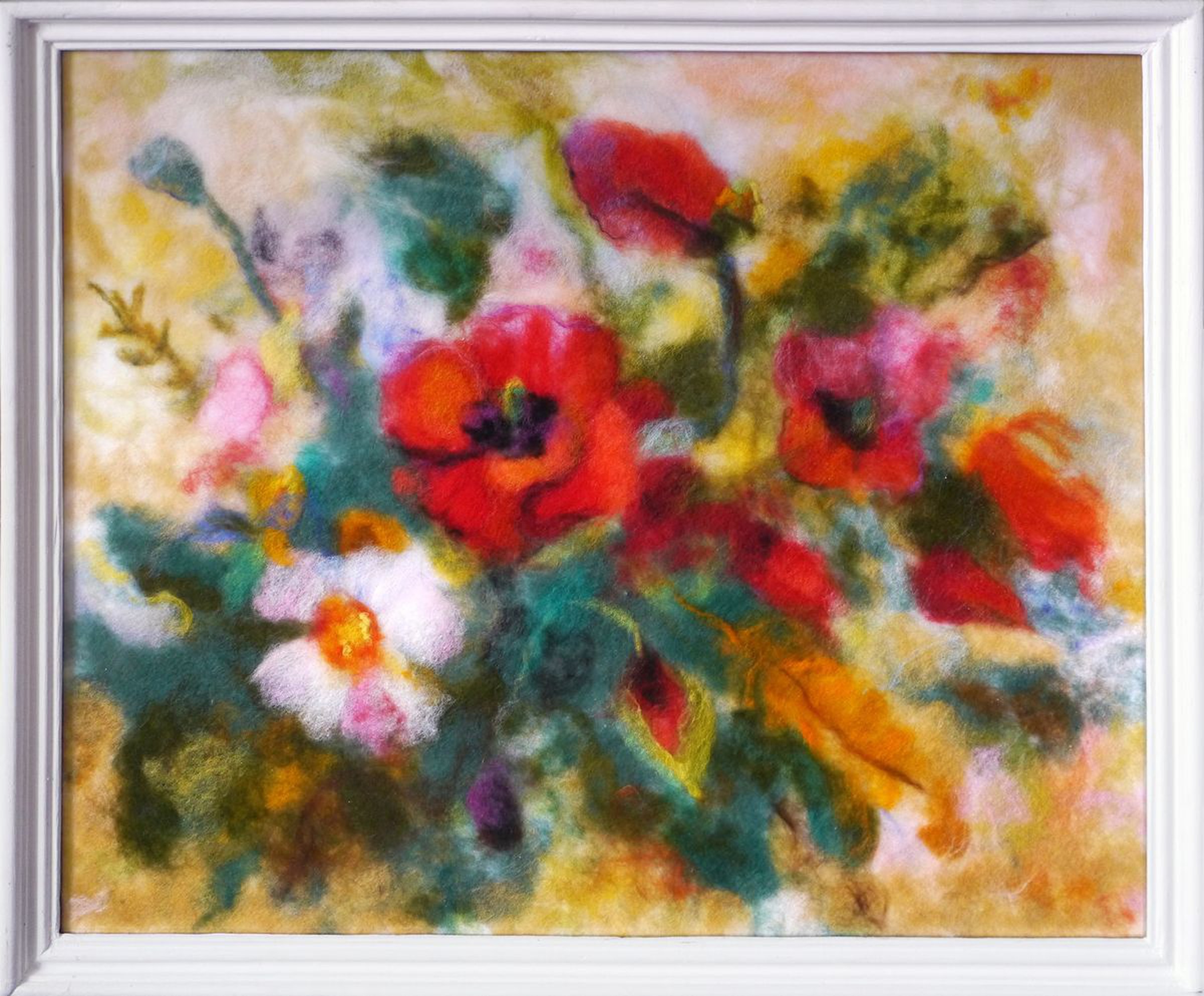 Poppies And Wild Rose By Elena Lykhodid Artfinder Saatchi art is pleased to offer the painting, wild rose, by lori dell, sold and originally listed for $2,210 usd. artfinder