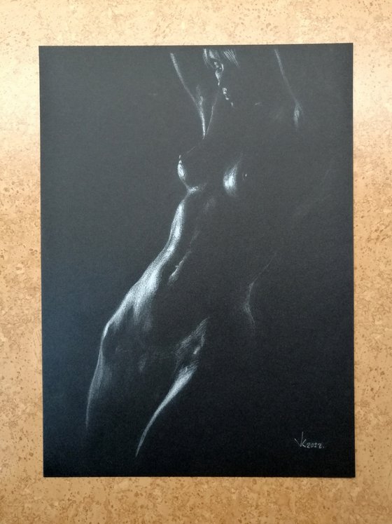 Nude noir #257 (21X29)cm