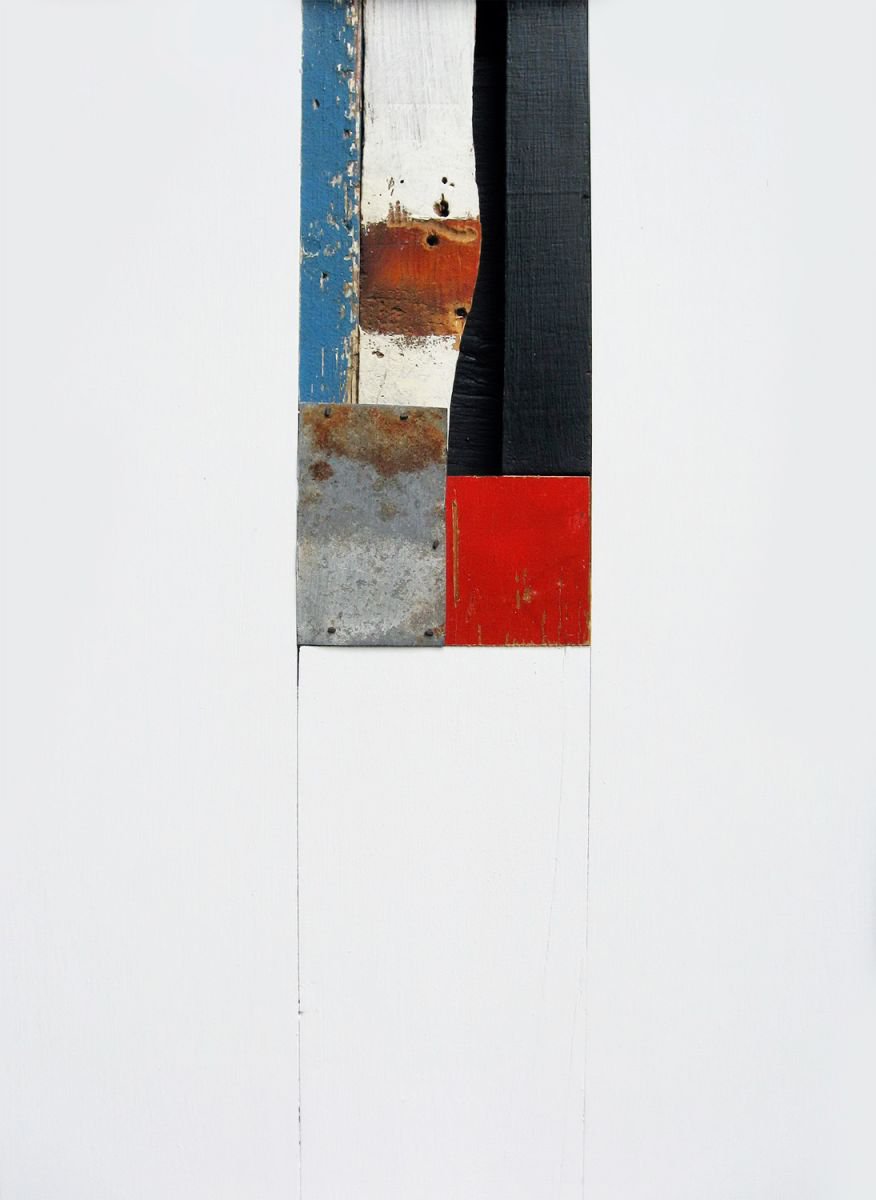 Geometric Abstract Painting By Mark Mazurczyk, 13 X 19", No. 2.34, Original Artwork