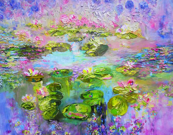 Blooming Waterlilies