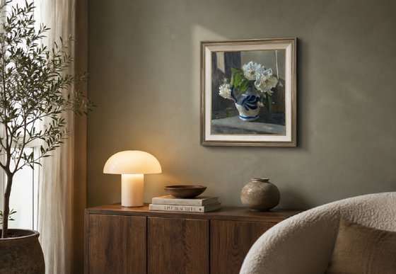 Roses in a vase
