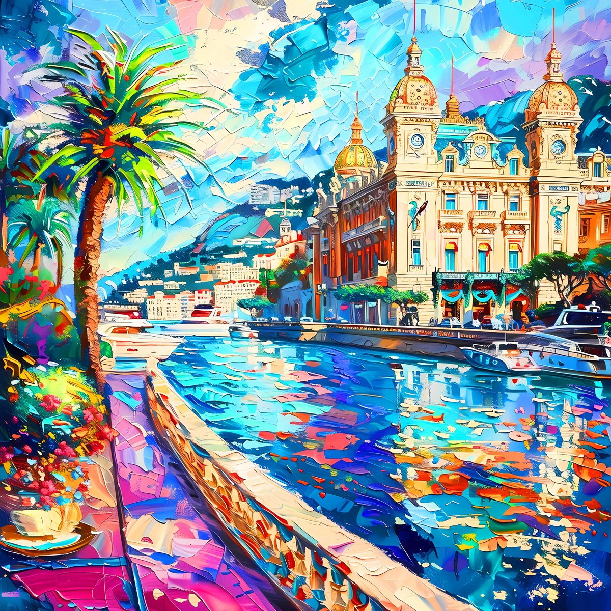 Colorful Monte Carlo by BAST