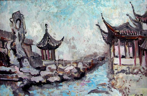 River in China by Alex Solodov