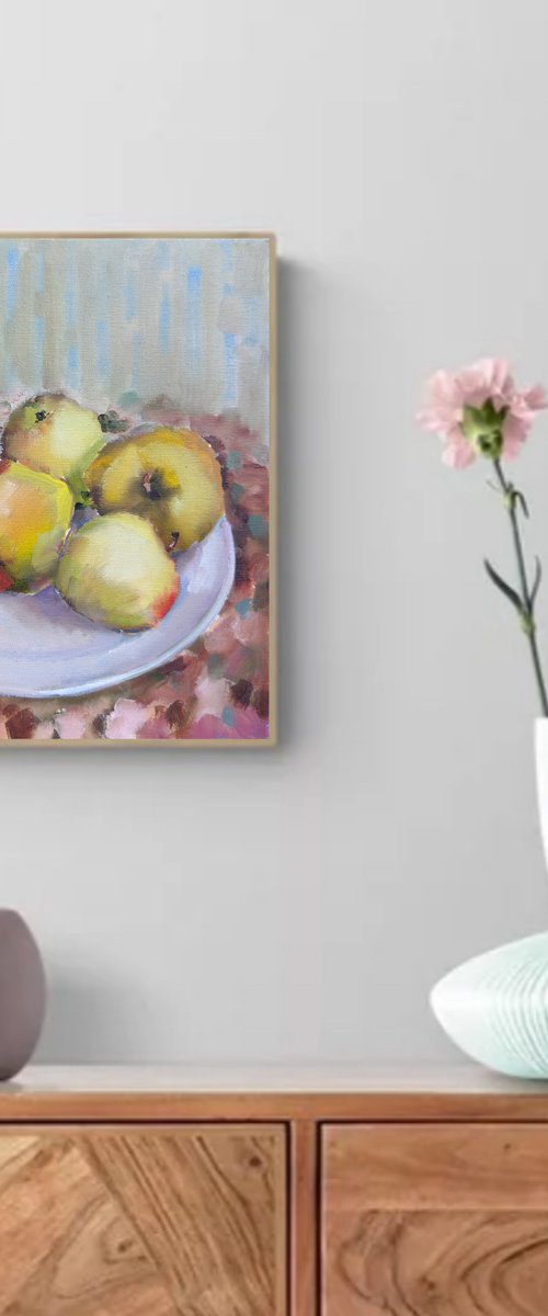 Ripe apples by Olha Laptieva