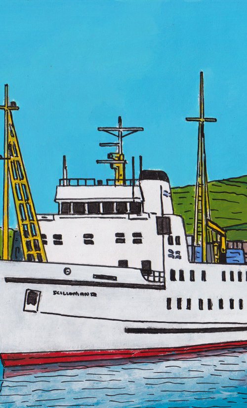 "Scillonian in St Mary's harbour, Isles of Scilly" by Tim Treagust