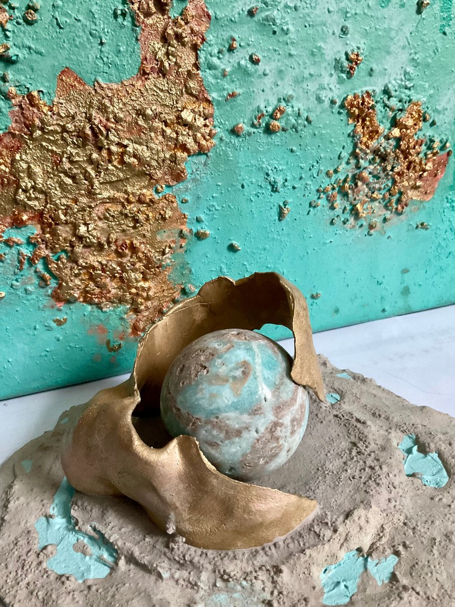 The Birth Of The Planet By Vera Klimova, 9 X 4, Artwork For Sale On Artfinder