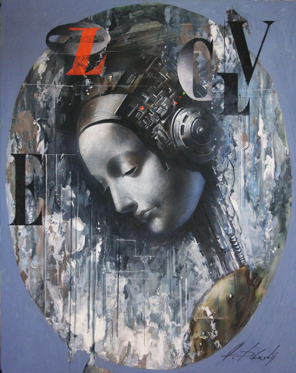 Surrealistic Acrylic Painting , ?????????? U3D. By Alexandr Dobrodiy, 16 X 20, Artwork For Sale On Artfinder