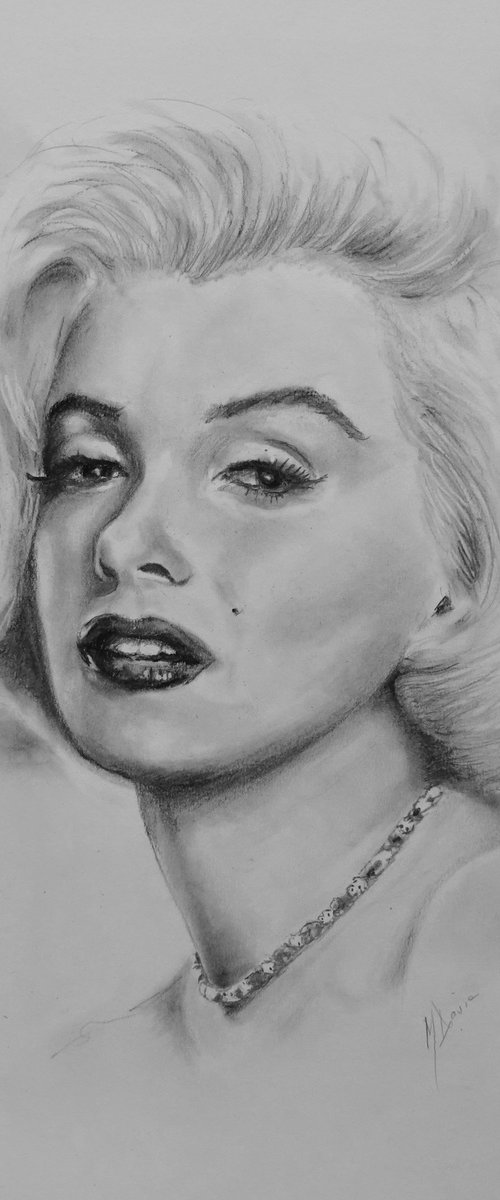 Marilyn by Mel Davies Original Art