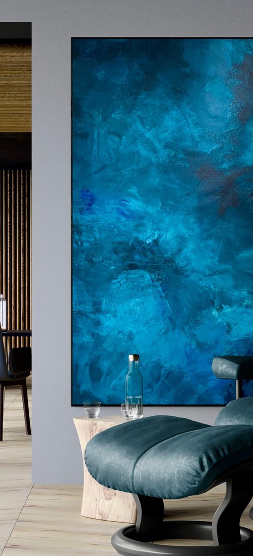 Beyond the blue sea no. 0725 by Anita Kaufmann
