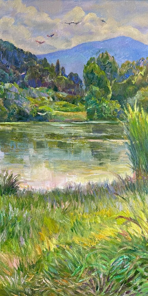 Where Summer Breathes by Aleksandr Dubrovskyy