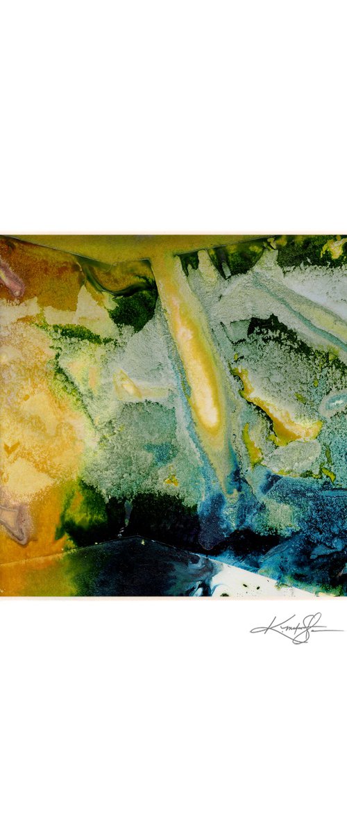 Color Journey 74 - Mixed Media Abstract Painting by Kathy Morton Stanion by Kathy Morton Stanion