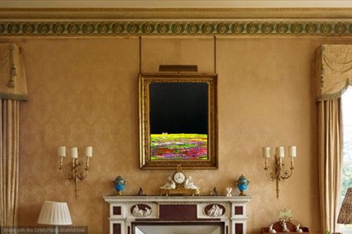 Monet's colours in hill by Nella Alao