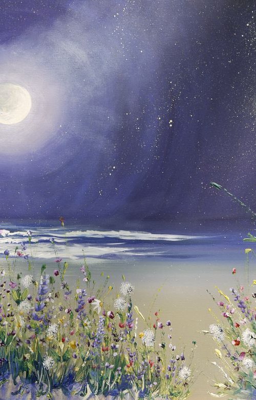 By the light of the full moon by Emma Sian Pritchard