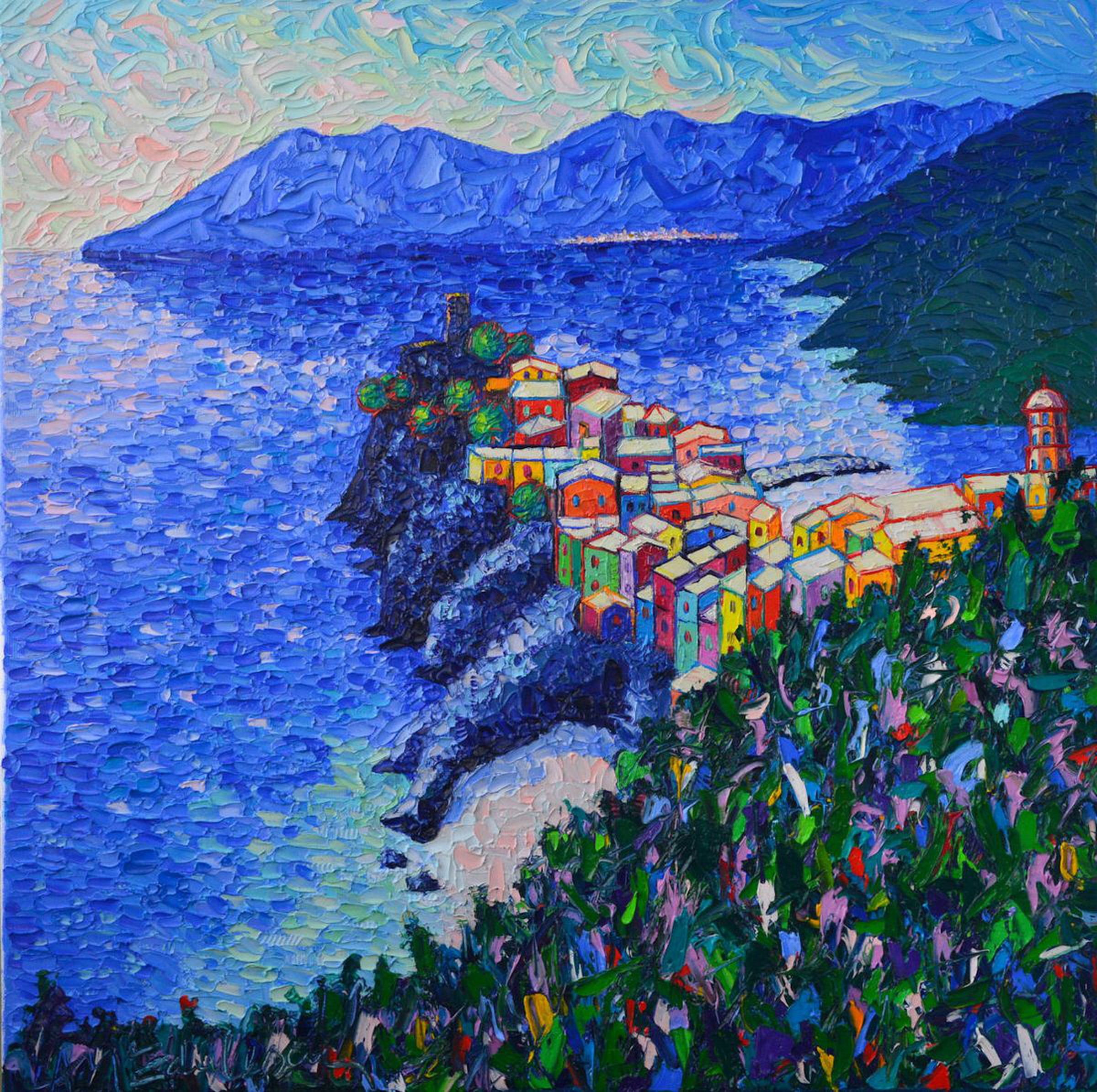 Vernazza Cinque Terre Italy 12 Modern Impression Artfinder