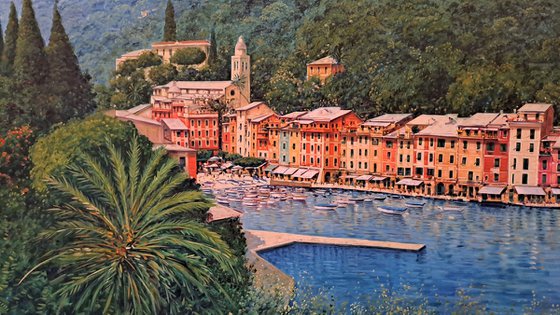 Portofino from above