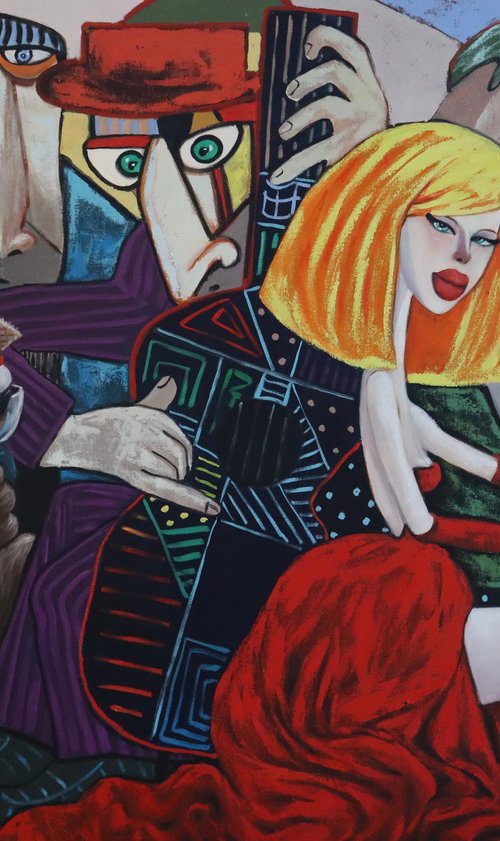 King of jazz and Lady in red by Ta Byrne