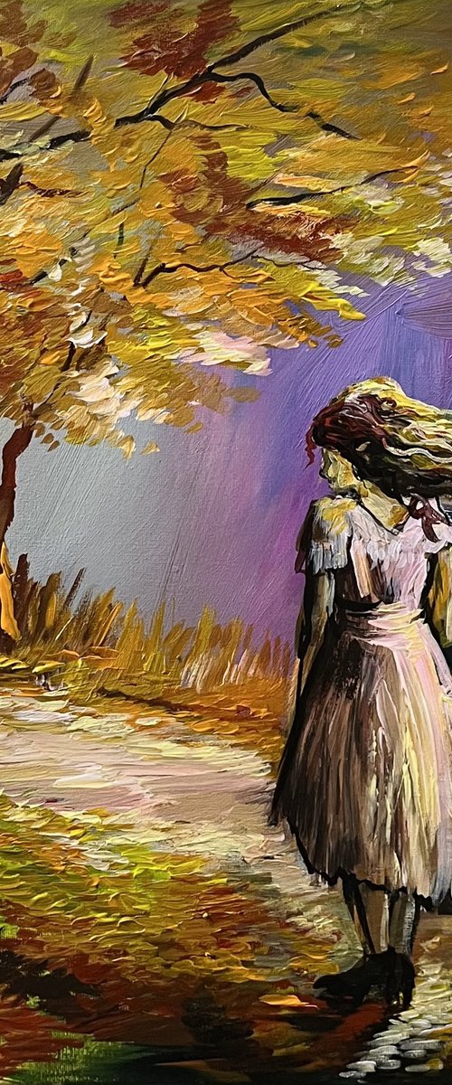 Along the Golden Path by Vahe Bagumyan