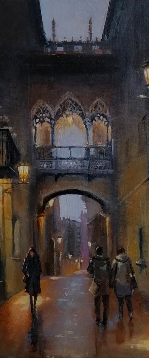 Gothic Quarter Barcelona by Alan Harris
