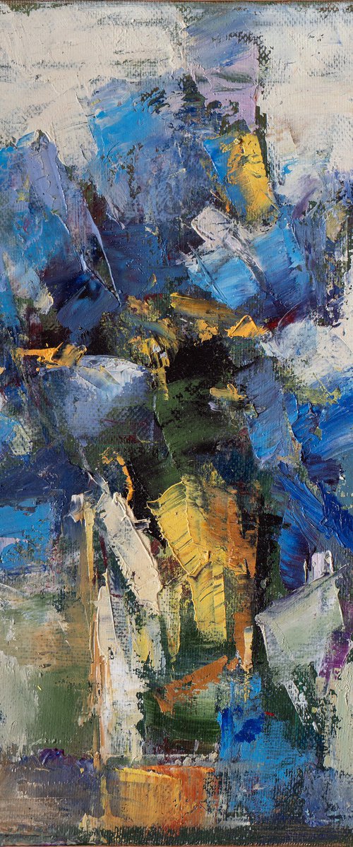 Blue Flowers by Ashot Sardaryan