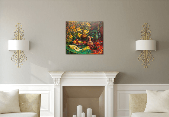 STILL LIFE WITH LILIES