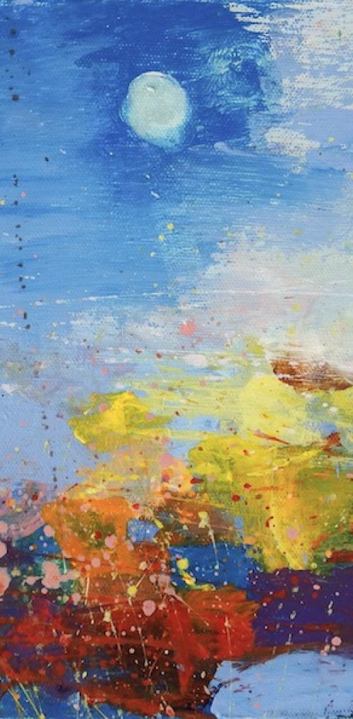Moonlit Sketching by Sandy Dooley